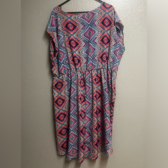 Wonen’s Midi Plus Size Dress, 3X - Picture 7 of 7